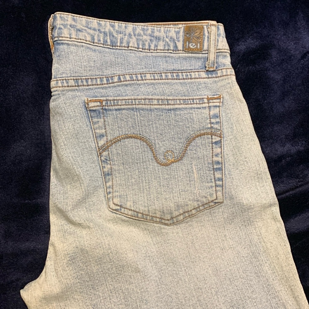 Vintage original LEI low rise jeans. Size Juniors 15/Women’s 14 - Picture 3 of 6